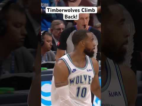 The Timberwolves ELECTRIC 2nd half run in game 7! #Shorts