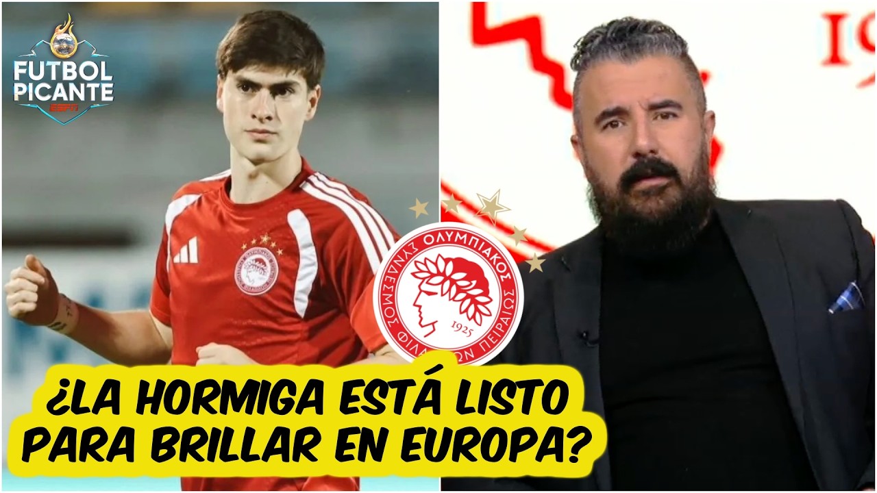 HORMIGA GONZÁLEZ SIGUE SUMANDO MINUTOS con OLYMPIACOS y jugará en EUROPA LEAGUE | Futbol Picante