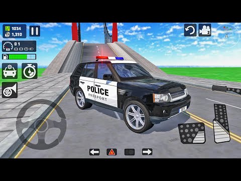 Offroad 4x4 Police Range Rover Car Driving Simulator - Android Gameplay