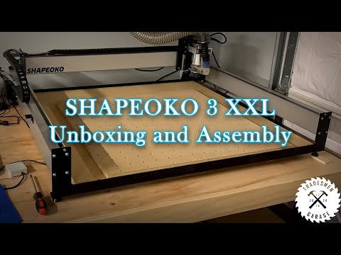 Shapeoko 3 XXL Unboxing - Assembly