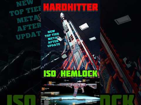 ISO HEMLOCK Best Class Setup After UPDATE is INSANE 🔥| Meta Build | MW2 | COD Warzone #shorts #viral