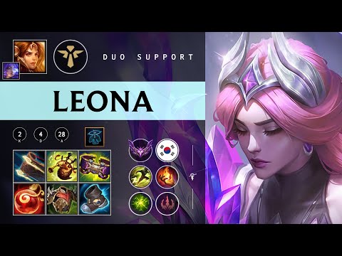 Leona Support vs Karma - KR Master Patch 26.01