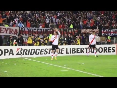 DESDE ADENTRO Mirá el festejo del golazo de Rodrigo Mora a Guaraní desde el campo de juego