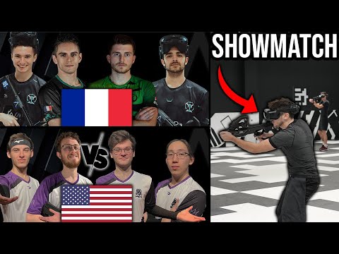TEAM FRANCE vs TEAM USA - SHOWMATCH ESPORTS VIRTUAL ARENAS (2024)