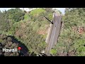 Jumping Dirtbike Down Hawaii Drain (145 Ft Jump)