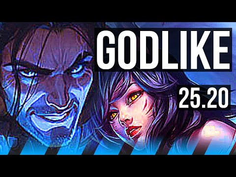 SYLAS vs AHRI (MID) | Quadra, Godlike | NA Master | 25.20