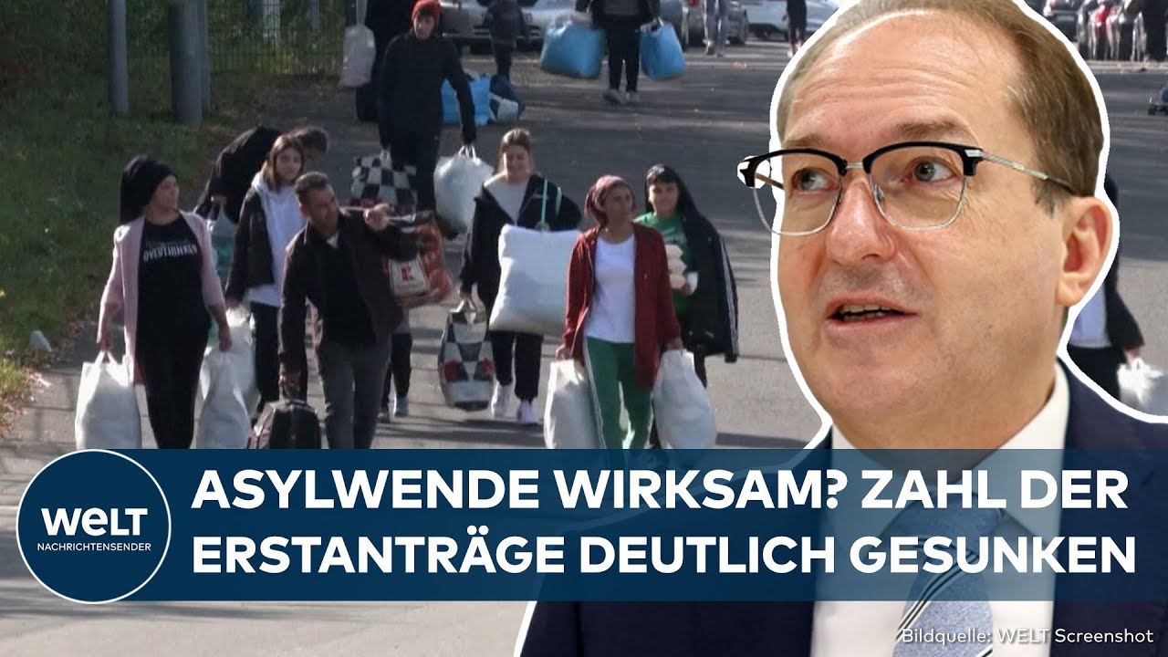 HARTER MIGRATIONSKURS WIRKT: Dobrindt jubelt! Zahl der Asylanträge deutlich gesunken