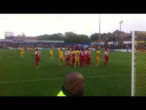 GOL del ALCORCON al XEREz en el minuto 93