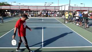 USAPA Pickleball Nationals 2013 Mens Singles 35+ GOLD Medal part 3 of 3  presented by Valenti Sports
