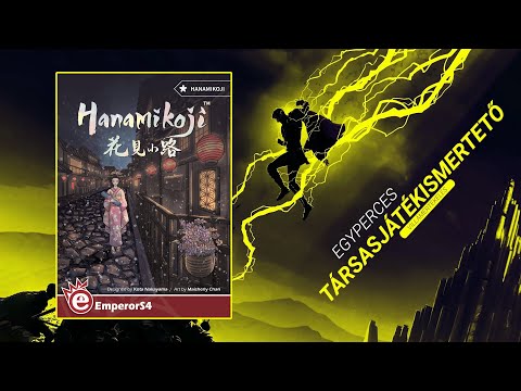 #383. Hanamikoji | Egyperces társasjátékismertető - Game-Obscura