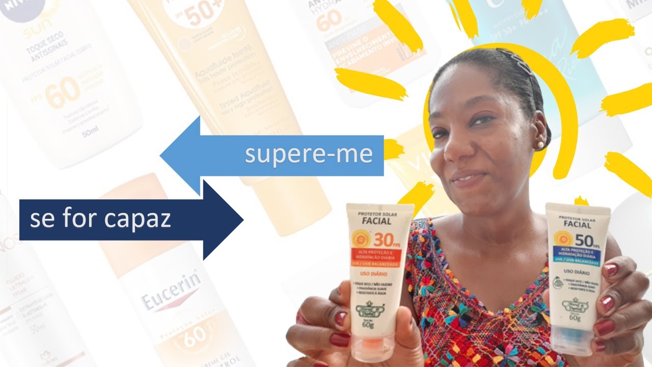 Filtro Solar FPS 30 e FPS 50 FLORES E VEGETAIS