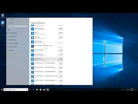 How to Uninstall Office 365 from Windows 10