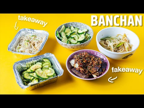OUTSTANDING Korean Side Dishes | My Fakeaway for Your Takeaway