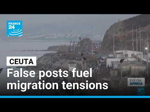 Ceuta: False social media posts fuel migration tensions