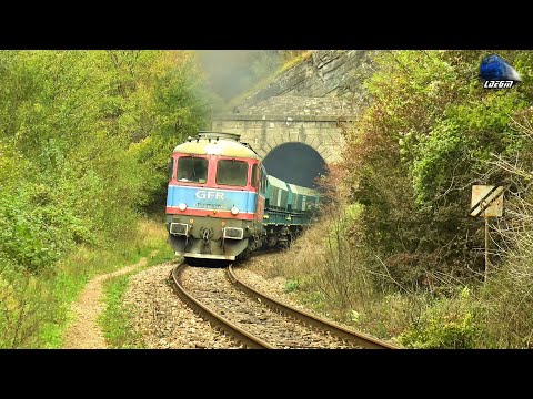 LDE2100 62-1548-2 & Marfar GFR Freight Train in Defileul Crișului Repede Canyon - 24 October 2020