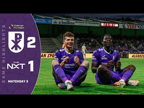 𝗠𝗔𝗧𝗖𝗛𝗗𝗔𝗬 𝟯: Patro Eisden Maasmechelen - Club NXT (2-1)