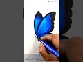 Butterfly Brush Pen Drawing Shorts Butterfly Butterflydrawing Brushpen Drawing