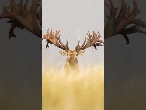 Monster red stag sneaking a peek during hunt in New Zealand with Exclusive Adventures NZ