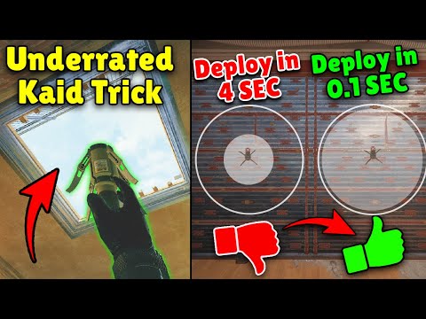 Ultimate *1000 IQ* Kaid Tricks That Will Instantly Improve Your Rank! - Rainbow Six Siege