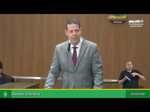 Sessão Ordinária de 02/06/2026:Assembleia aprova calamidade financeira em Iporá e homenageia vítimas