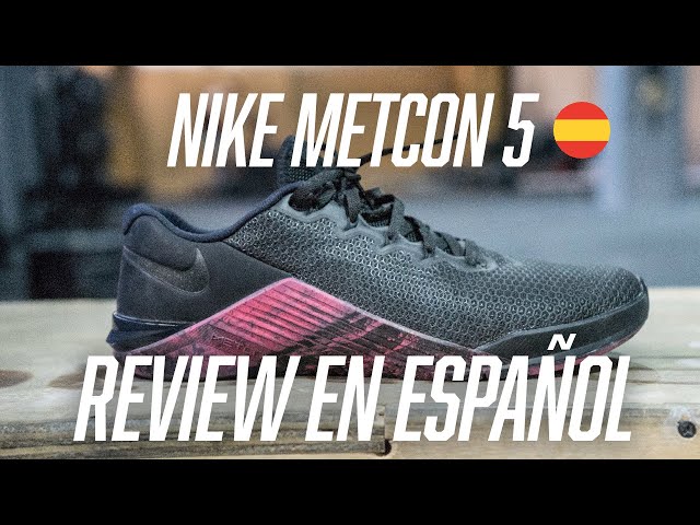 Vídeo relacionado con Nike Free Metcon 5, Sneaker Hombre, Black/White-Anthracite, 44 EU