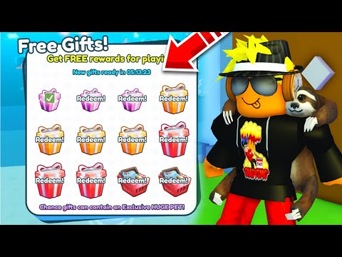 Jeg Åbner ALLE GAVERNE I Den Nye Pet Simulator X Update!