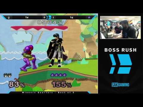 Boss Rush: Duck Winners Quarters - Tai (Marth) vs Taj (Samus/Marth)