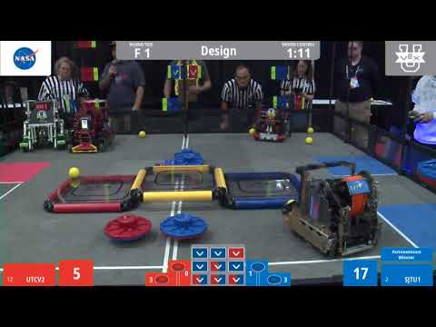 2019 VEXU Design Finals, UTCV2 vs SJTU1