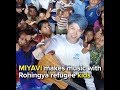 MIYAVI Makes Music With Rohingya Refugee Kids