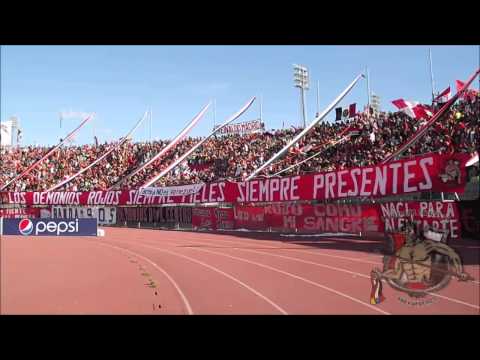 "LOS DEMONIOS ROJOS l CARACAS FC Vs Deportivo Tochera l TA2013 l 24-11-2013" Barra: Los Demonios Rojos • Club: Caracas