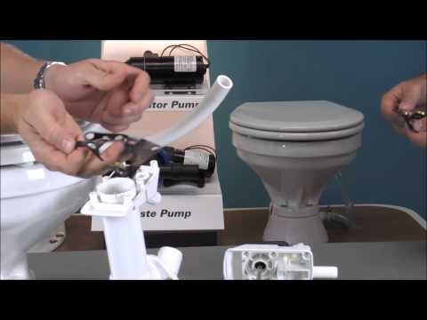 Replacing Top Valve Gasket in Jabsco Manual Marine Toilet