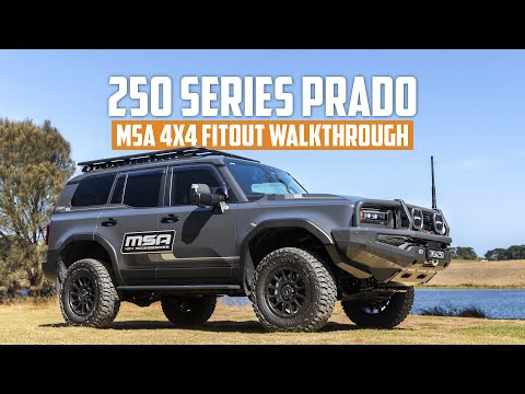 MSA 4X4's Prado 250 Build | Drawers, Mirrors and Touring Fitout Walkthrough