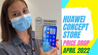 HUAWEI CONCEPT STORE PRICE DROP & PROMO | HUAWEI NOVA 9 SE, MATEPAD, HUAWEI P50, NOVA 8I APRIL 2022