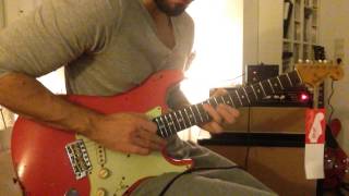 Fender Michael Landau Signature Strat into Ceriatone Overtone Special, NO EFFECTS!