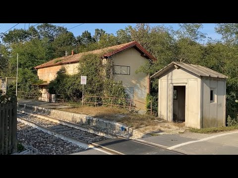 SOLOGNO - la STAZIONE FANTASMA ABBANDONATA sulla ferrovia NOVARA DOMODOSSOLA