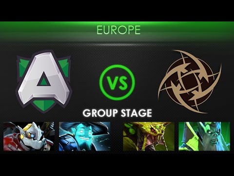 Alliance vs Ninjas in Pyjamas - Kiev Major Europe Qualifier: Group Stage - @ODPixel @CC&C