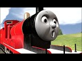 Sodor Workshops New James And Rolling Stock