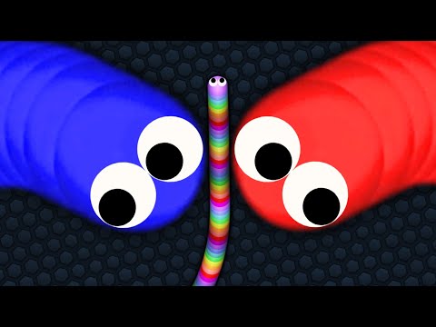 Slither.io Pro Tiny Snake vs Giant Noob Snakes - Epic Slitherio Gameplay