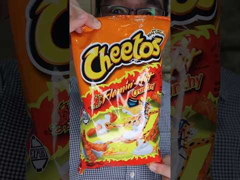 Flamin Hot Crunchy Cheetos ASMR sound #DoctorTristanPeh 🥵