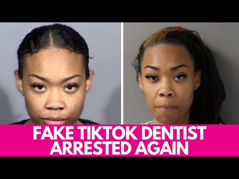 FAKE TikTok Dentist Arrested AGAIN in 2nd State She Ran Veneer Scam Stealing Thousands!