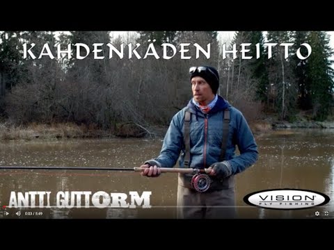 Kahden käden heitot. Senseimme Antti Guttorm / Double Hand Rod