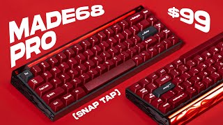 Basically Cheating (Snap Tap) | MelGeek MADE68 Pro HE Review - Teardown & Sound Test