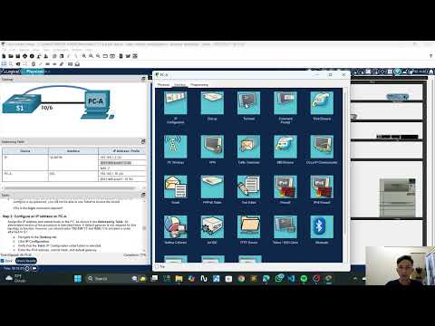 1.1.7 packet tracer   basic switch configuration   physical mode