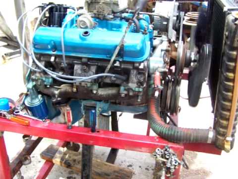 Ben's 400 Pontiac on the test stand SPC-7 MELLING CAM