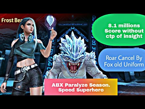 ABX Paralyze | Speed Superhero 8.1 Millions Score With Luna - Marvel Future Fight