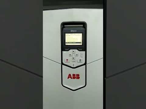 ABB ACS880 132 KW KALKIŞ-DURUŞ VE MOTOR VERİLERİ