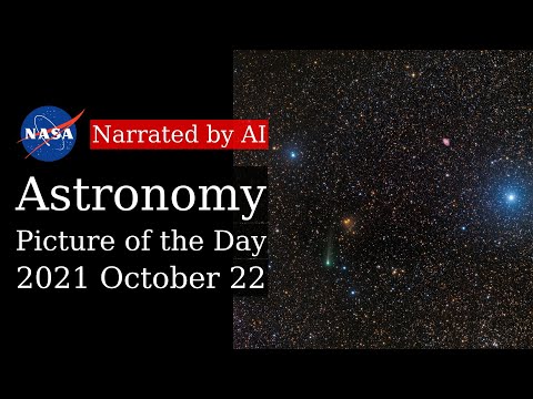 APOD: 2021-10-22 - A Comet and a Crab (Narrated by Brian)