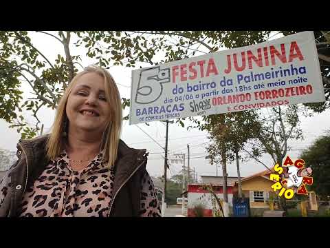 Terezinha Gama convida a todos para a Festa Junina da Palmeirinha 2022.