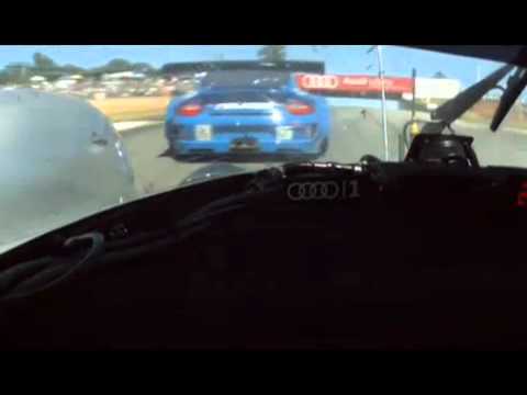ALMS, Road Atlanta 2011 - Audi in traffic Onboard