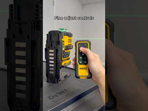 Brand New DeWalt DCLE34035D1 18V Remote Control Green Line Laser #dewalttools #linelaser
